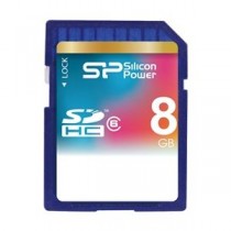 シリコンパワー SDHCメモリーカード 8GB (Class6) 永久保証 SP008GBSDH006V10