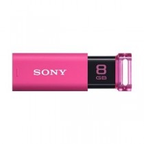 SONY USB3.0対応 ノックスライド式USBメモリー ポケットビット 8GB ピンクキャップレス USM8GU P