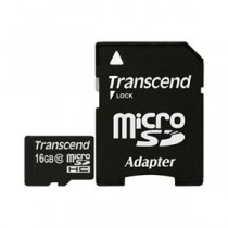 トランセンドジャパン microSDHCカード 16GB Class10 付属品(SDカード変換アダプタ付き) TS16GUSDHC10