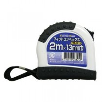 (業務用12個セット) CK フィットコンベックス/メジャー 【長さ：2ｍ】 ラバー付き 13-124 FM-2013 〔DIY用品/大工道具〕