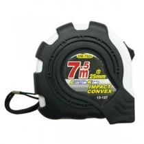 (業務用5個セット) CK インパクトコンベックス/メジャー 【長さ：7.5m】 スチールテープ 13-127 DM-7525 〔DIY用品/大工道具〕