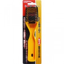 (業務用5個セット) CSK ミニサンダー/作業工具 【甲丸刃付き】 替刃式 CK-MSK イエロー(黄) 〔DIY用品/大工道具〕