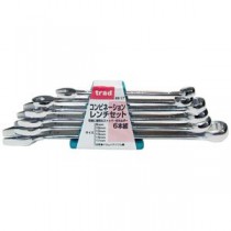 (業務用10セット) TRAD コンビネーションレンチセット 【6本組×10セット】 8～17mm #8-17 〔DIY用品/大工道具〕