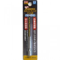 (業務用20個セット) TRAD 六角軸ショートチタンドリル/先端工具 【鉄工・木工用】 穴径：2.5mm TTD-2.5 〔DIY用品/大工道具〕