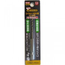 (業務用15個セット) TRAD 六角軸ショートコバルトドリル/先端工具 【ステンレス用】 穴径：3.0mm TCD-3.0 〔DIY/大工道具〕