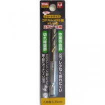 (業務用10個セット) TRAD 六角軸ショートコバルトドリル/先端工具 【ステンレス用】 穴径：4.8mm TCD-4.8 〔DIY/大工道具〕