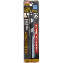 (業務用5個セット) TRAD 木工用ショートビット/先端工具 【穴径：12mm】 インパクト12V対応 TWS-12.0 〔DIY用品/大工道具〕