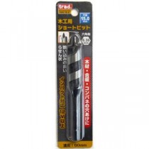 (業務用5個セット) TRAD 木工用ショートビット/先端工具 【穴径：15mm】 インパクト12V対応 TWS-15.0 〔DIY用品/大工道具〕