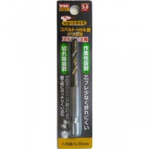 (業務用50個セット) TRAD 六角軸ショートコバルトドリル/先端工具 【ステンレス用】 穴径：5.0mm TCD-5.0 〔DIY/大工道具〕