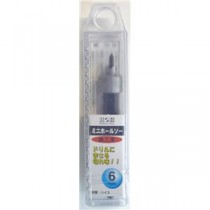 (業務用10個セット) H＆H ミニホールソー/先端工具 【鉄工用 6mm】 材質：HSS パック入り 日本製 〔DIY用品/大工道具〕
