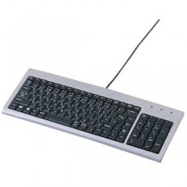 (まとめ)サンワサプライ スリムキーボード SKB-SL02U【×2セット】