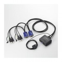 エレコム USBパソコン切替器 KVM-KUS