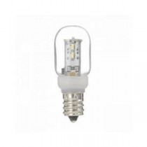 (まとめ)YAZAWA ナツメ形LEDランプ電球色E17クリア LDT1LG20E17【×10セット】