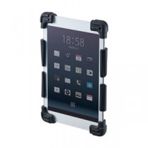 (まとめ)サンワサプライ 耐衝撃シリコンケース(7～8インチ) PDA-TABH5BK【×3セット】