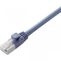 (まとめ)エレコム ツメ折れ防止LANケーブル(Cat5E) LD-CTT/BU2/RS【×10セット】