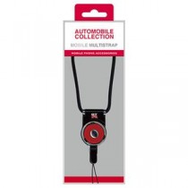 (まとめ)NISSAN 公式ライセンス品 GT-R MOBILE MULTI STRAP BLACK NRNP-FSBK【×2セット】