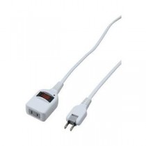 (まとめ)YAZAWA ノイズフィルター集中スイッチ付タップ Y02BKNS112WH【×5セット】