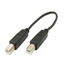 (まとめ)変換名人 USBケーブル20cm B(オス) to B(オス) USBBA-BA20【×10セット】