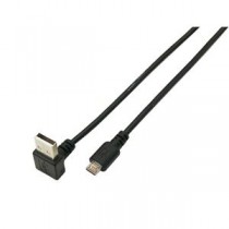 (まとめ)変換名人 USB A(上L)→micro100cmケーブル USBAUL-MC/CA100【×10セット】
