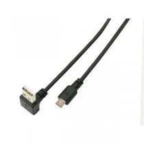 (まとめ)変換名人 USB A(下L)→micro100cmケーブル USBADL-MC/CA100【×10セット】