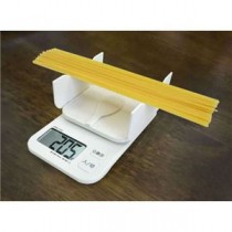 (まとめ)DRETEC デジタルスケール パカット 2kg ホワイト 計量皿を開いてパスタをこぼさずにはかれる 大きな画面表示と大きなボタンが使いやすい KS-257WT【×3セット】