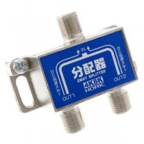 （まとめ）HORIC アンテナ分配器 HAT-2SP911NB【×10セット】