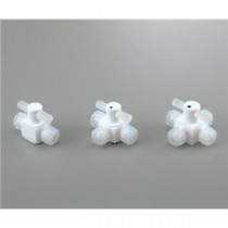 バルブ圧入型三方 AF-VAL1/4-3 テフロンジョイント