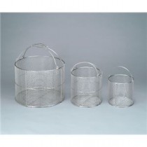 ステン丸型洗浄カゴ 大 洗浄カゴ