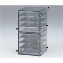 ガス置換デシケーター CR2H型 特殊デシケーター(真空・置換・クリーン)