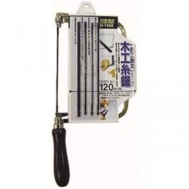 (業務用5個セット) H＆H 木工糸鋸/大工道具 【金工兼用】 切込深さ：120mm 替刃(荒目)4本付き H-1260