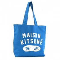 MAISON KITSUNE(メゾンキツネ) トートバッグ SS16U836-BL BLUE