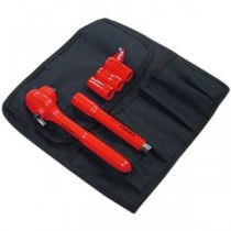 KNIPEX（クニペックス）HEV-1 HV・EV車用絶縁ソケットレンチセット