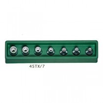 STAHLWILLE（スタビレー） 45TX／7 （3／8SQ）ヘクスローブソケットセット （96022702）