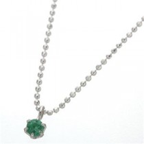 0.1ct　エメラルトペンダント エメラルド