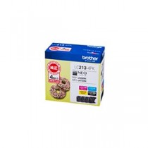 (業務用3セット) 【純正品】 BROTHER ブラザー インクカートリッジ 【LC213-4PK 4色パック】