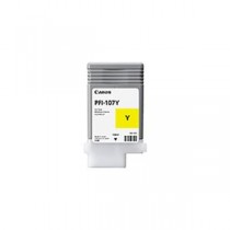 (業務用3セット) 【純正品】 Canon キャノン インクカートリッジ/トナーカートリッジ 【6708B001 PFI-107Y イエロー】