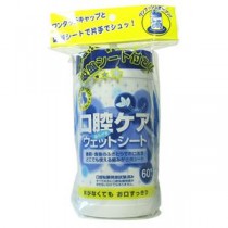 （まとめ） コーヨー化成 口腔ケア歯みがきウエットシートボトル60枚【×20セット】