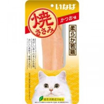 （まとめ）いなば いなば焼ささみかつお味1本 【ペット用品】【×48 セット】【代引不可】