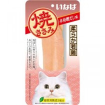 （まとめ）いなば いなば焼ささみ本格鰹だし味1本 【ペット用品】【×48 セット】【代引不可】