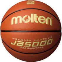 【モルテン Molten】 ミニバス バスケットボール 【5号球 軽量】 人工皮革 JB5000 B5C5000L 〔運動 スポーツ用品〕