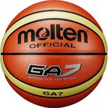 【モルテン Molten】 バスケットボール 【7号球】 オレンジ 人工皮革 BGA7 〔運動 スポーツ用品〕