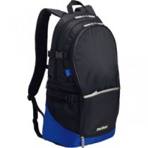 【モルテン Molten】 バックパック/スポーツバッグ 【ブラック×ブルー 40L】 幅35cm ボール シューズ収納ネット付き