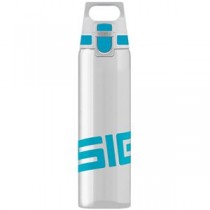 SIGG ワンタッチ式トライタン製ボトル トータルクリア ワン（アクア 0．75L）