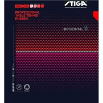 STIGA（スティガ） 粒高ラバー HORIZONTAL 55（ホリゾンタル 55） RED 特薄