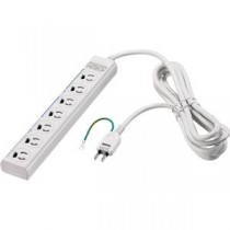 バッファロー（サプライ） 3ピン式電源タップ 7個口 5m ホワイト 常時 通電スイッチ付 BTWMTSKL3750WH