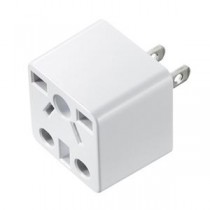 （まとめ） サンワサプライ 日本専用マルチタイプ電源変換アダプタ TR-AD5W 【×3セット】