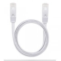 （まとめ） LANケーブル フラット CAT6 2M 白 AS-CAPC012 【×10セット】