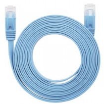 （まとめ） LANケーブル フラット CAT6 10m 青 AS-CAPC022 【×5セット】