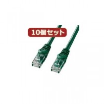 10個セットサンワサプライ カテゴリ6UTPLANケーブル LA-Y6-03GX10