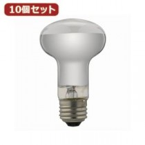 YAZAWA 10個セット レフ形白熱ランプ RF100V57WX10